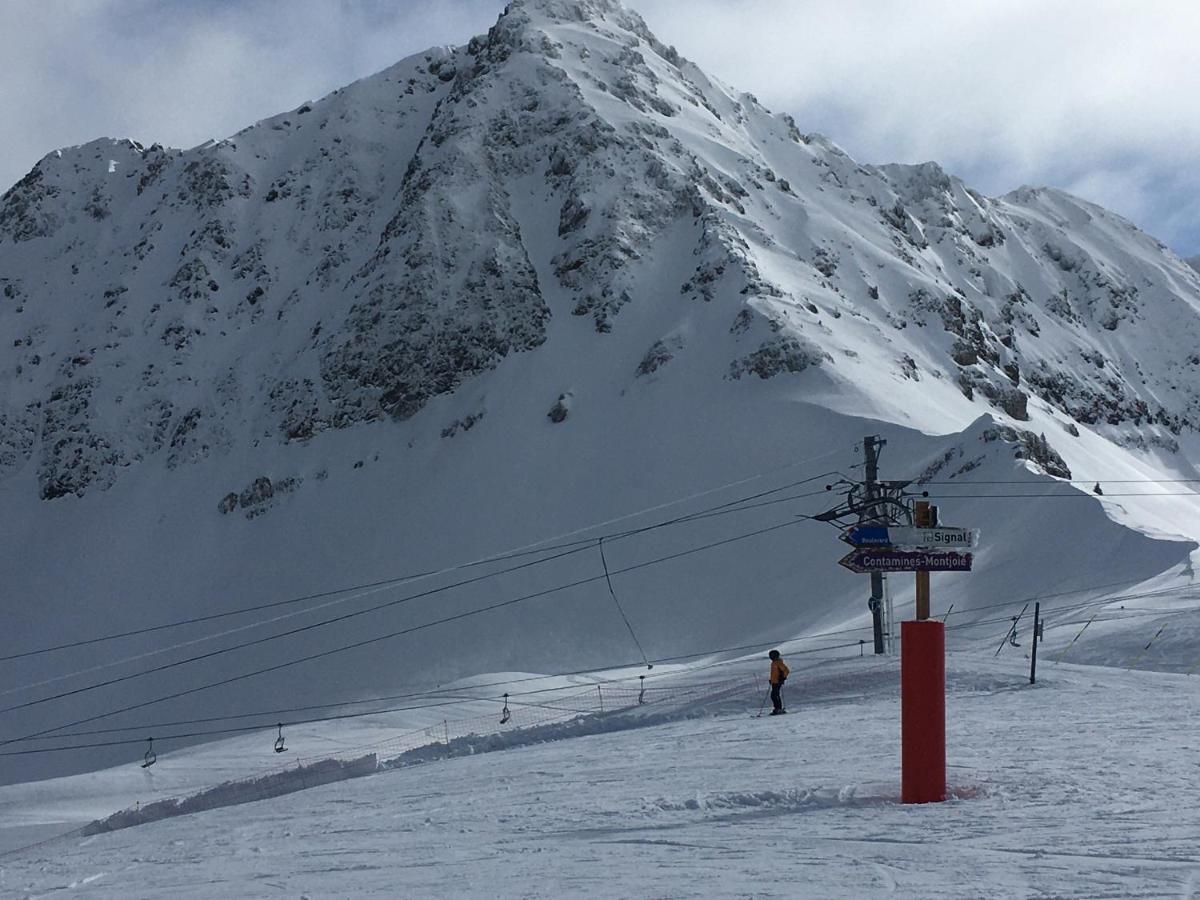 Apartmán Les Pierres Blanches Mont Blanc Les Contamines-Montjoie Exteriér fotografie