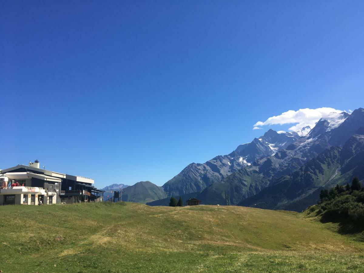 Apartmán Les Pierres Blanches Mont Blanc Les Contamines-Montjoie Exteriér fotografie